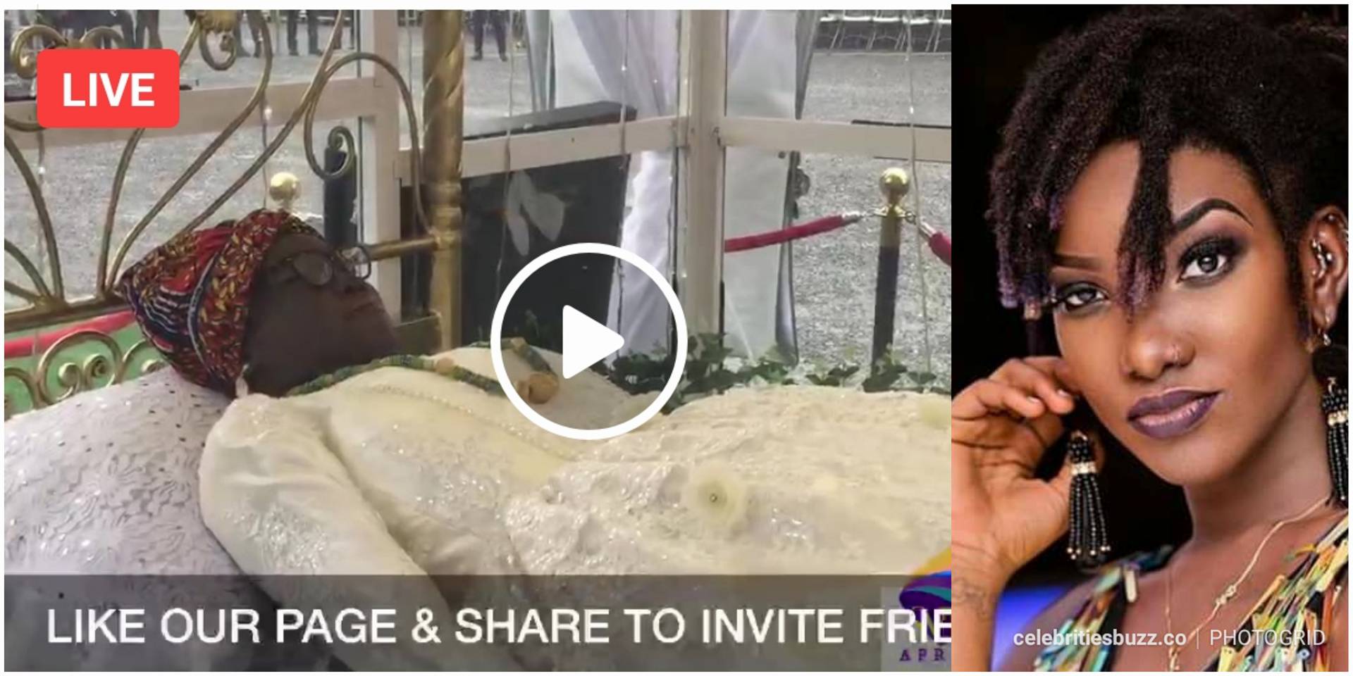 Watch the live telecast of Ebony’s burial service. 