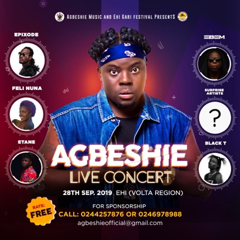 Agbeshie Live Concert