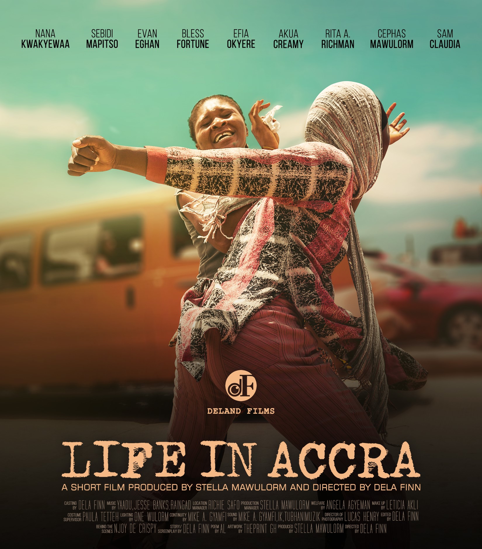 Deland Films To premiere LIFE IN ACCRA short Film