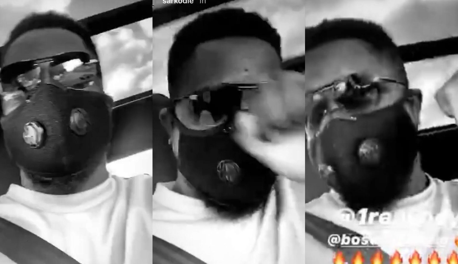 Sarkodie Swags Up And Jams To Joey B’s EP
