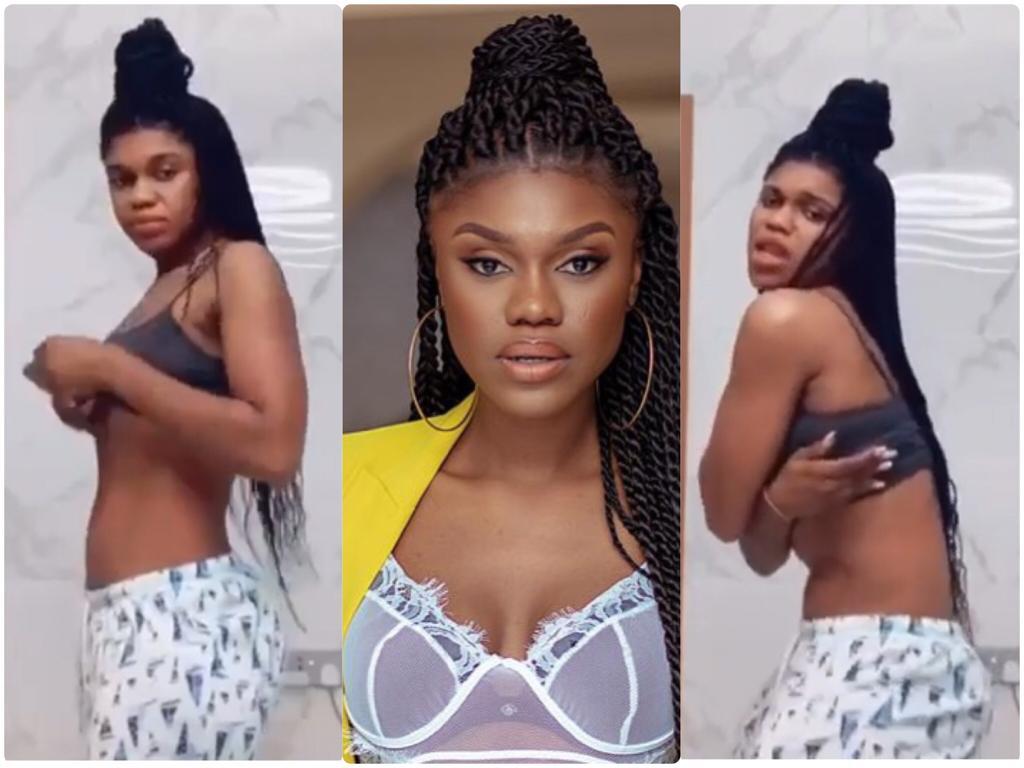 Behave Like a Married Woman – Fan Tells Becca After Twerking Almost Naked, See The Video
