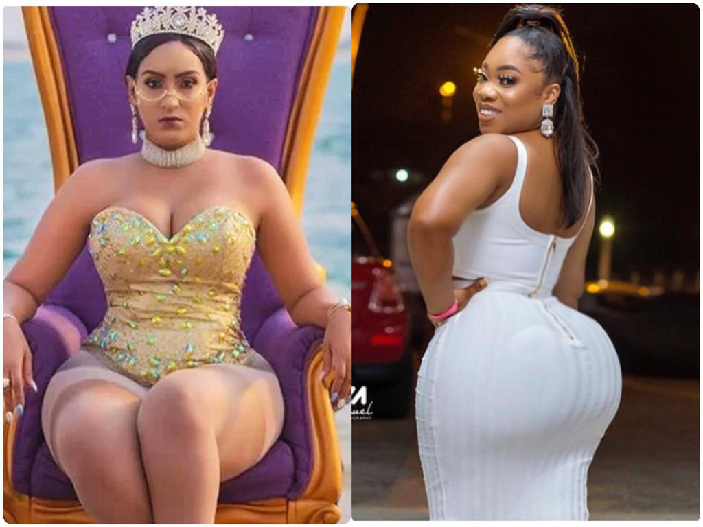 Between Juliet Ibrahim And Moesha Boduong; Who Has A Better Shape? See Their Photos