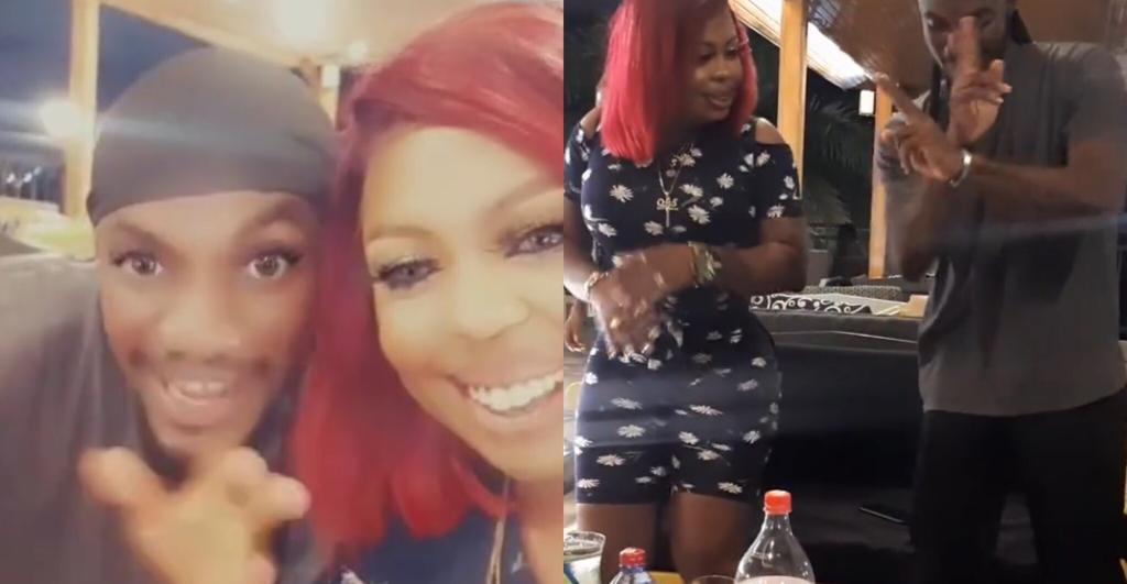 Video: Afia Schwarzenegger Caught Chopping Love With Her Crush, Mr. Drew As She Takes Him On A Birthday Date