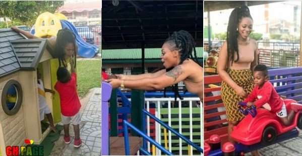 Video: Shatta Michy Steps Out To Have Hangout With Majesty At A Park