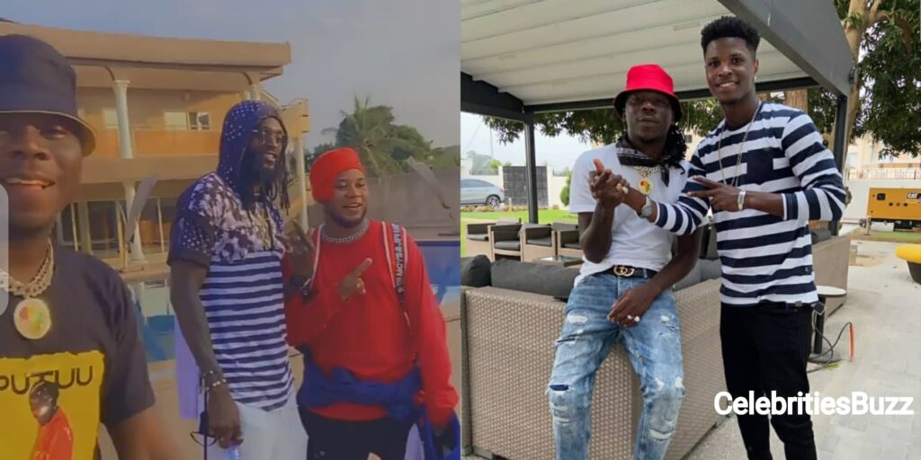 Video: Stonebwoy Seen Chilling In Togo With Emmanuel Adebayor And Friends