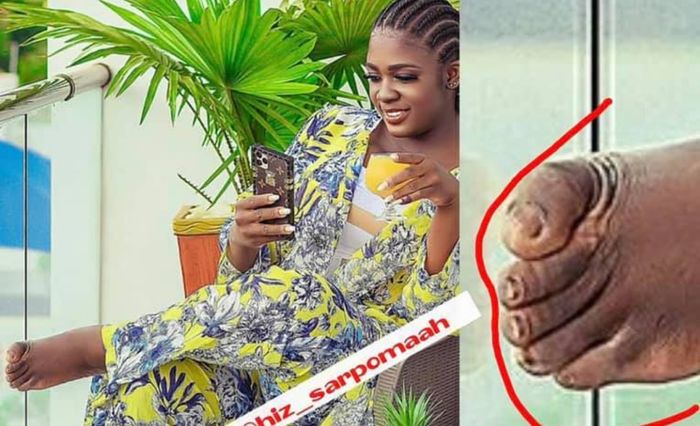 See Why People Are Saying Tracey Boakye Should Spend Money On Pedicure Than Buying Champagne