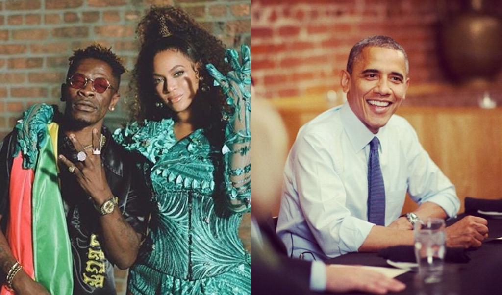 Obama Lists Shatta Wale And Beyonce’s Already As One Of His Most Listened Songs This Summer