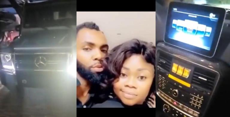 Video: Rev Obofour Gifts His Wife A 2020 G-Wagon As A 10th Anniversary Present