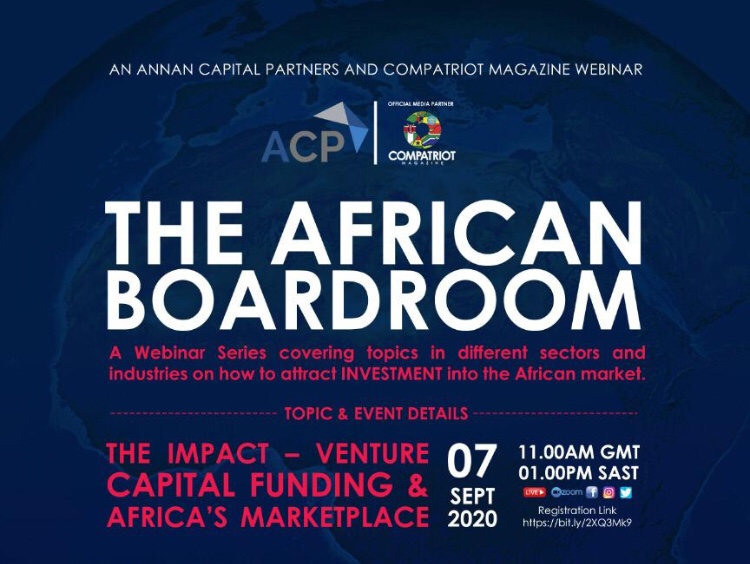 Annan Capital Partners Set To Host The African Boardroom Webinar Series