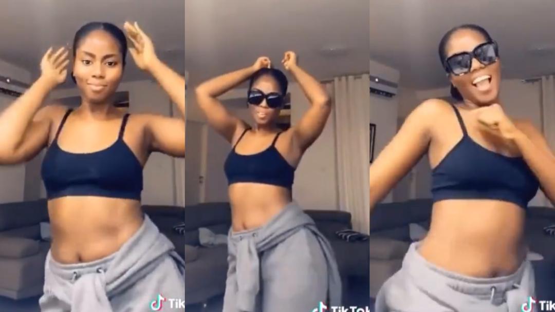 MzVee Flaunts Her Flat Tummy As She Shows Her Crazy And S3xy Side (Video)