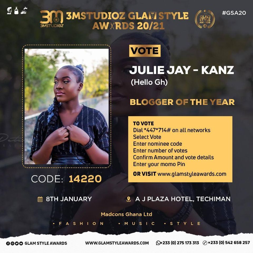 Glam Style Awards 2020: Jullie Jay-Kanz Bags 3 Nominations