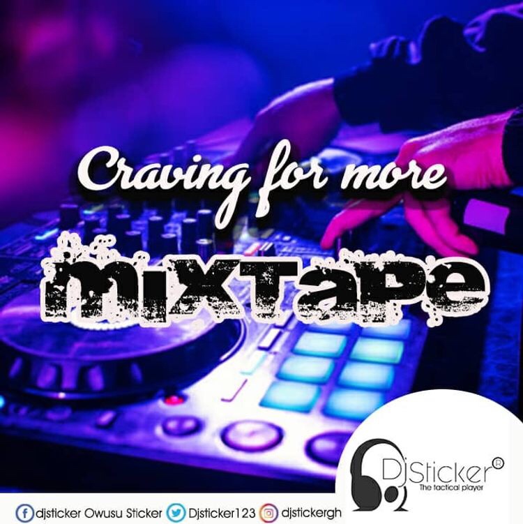 DJ sticker - Craving For More Mixtape