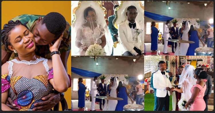 Richard Agu and Bernice’s wedding In Obuasi