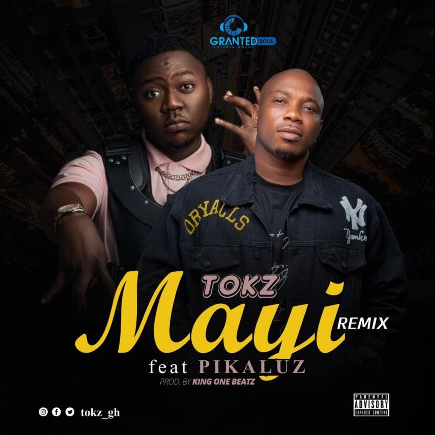 Tokz - Mayi Remix ft Pikaluz