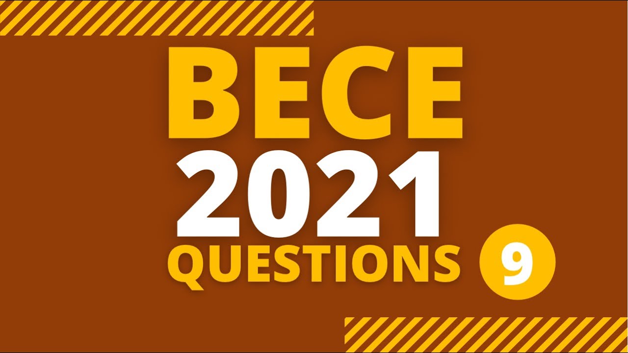 bece 2021 science questions and answers
