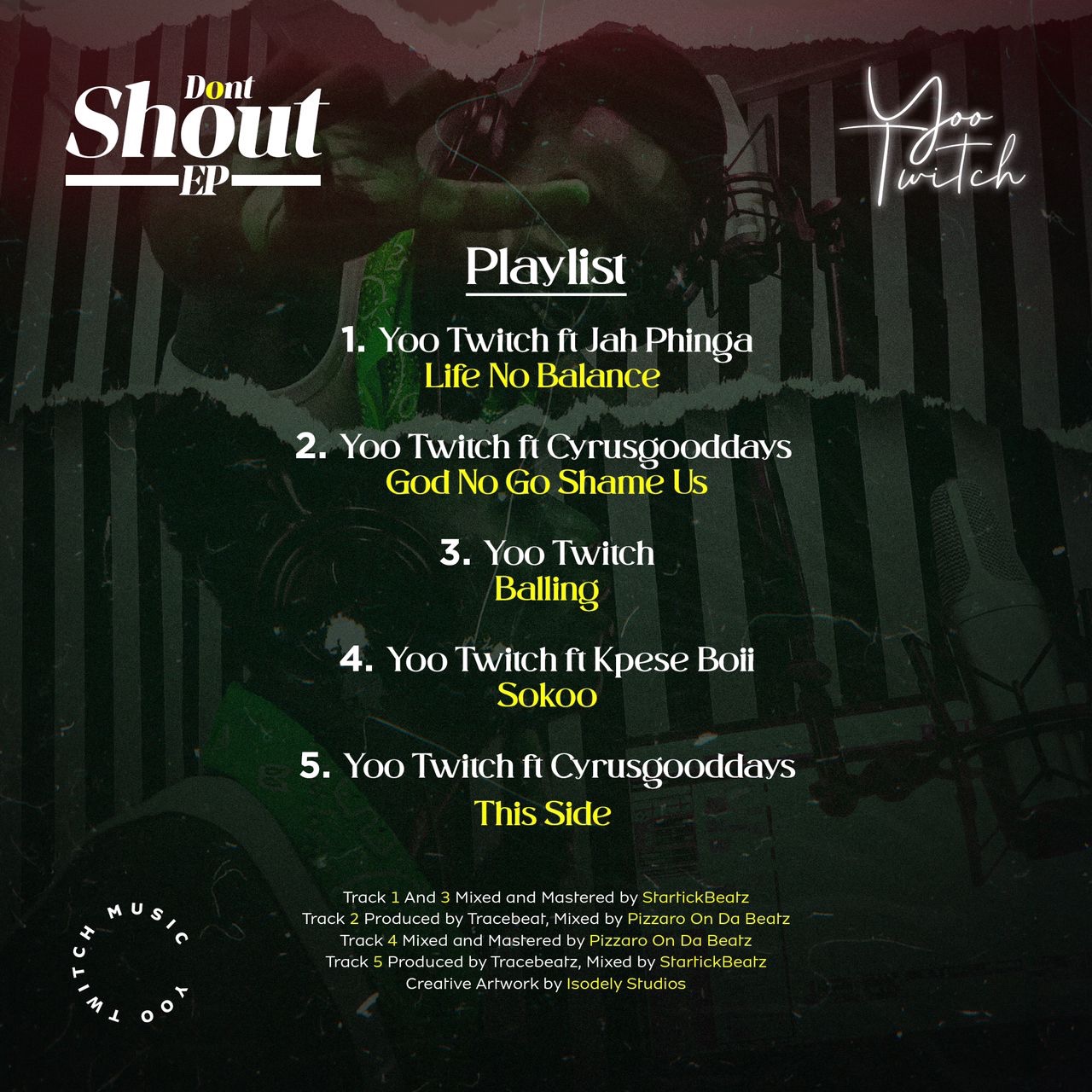 Yoo Twitch – Don’t Shout (Full EP) 