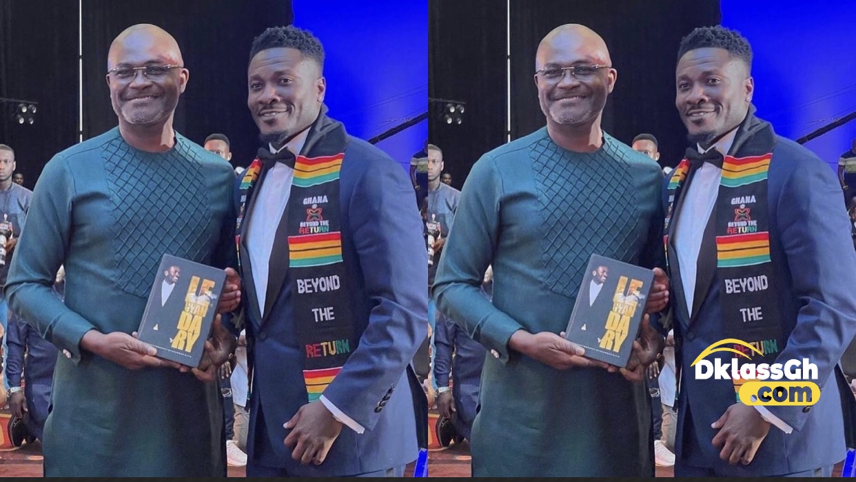 Hon Kennedy Agyapong buys 2nd copy of Asamoah Gyan’s book for Gh100,000
