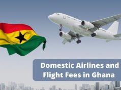 Domestic Airlines and Flight Fees in Ghana