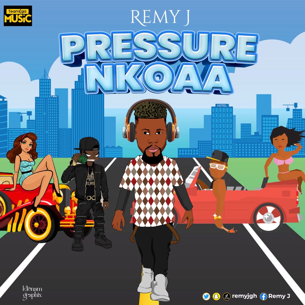 Remy J Unveils Artwork For Pressure Nkoaa.