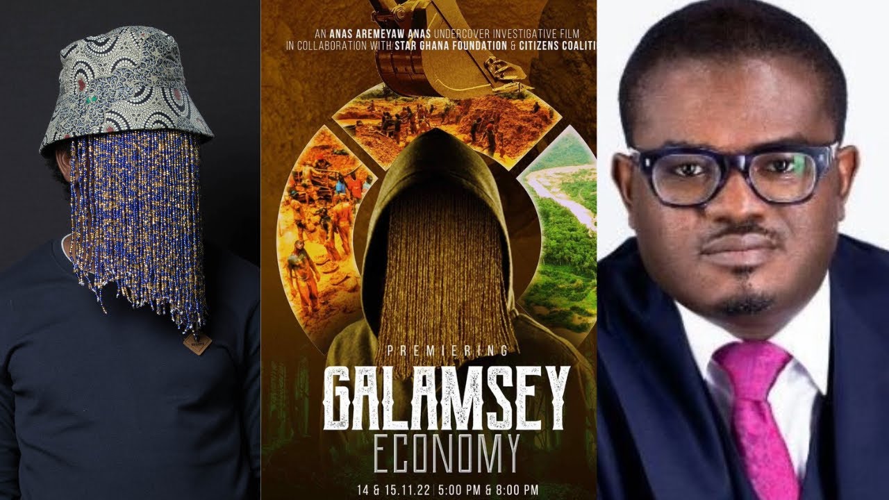 Watch : Anas’ latest exposé ‘Galamsey Economy’