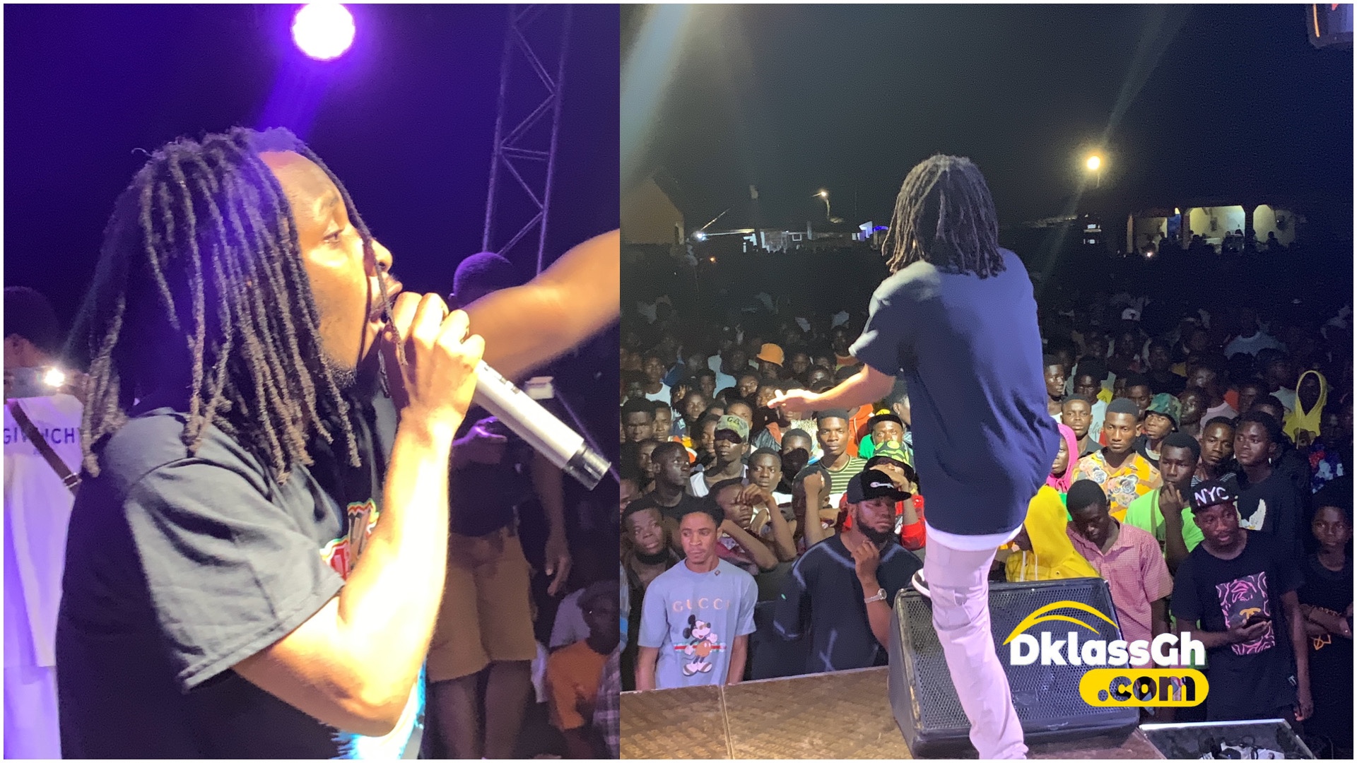 Raingad Performs "Heavy" for the first Time at Kpese Concert - WATCH