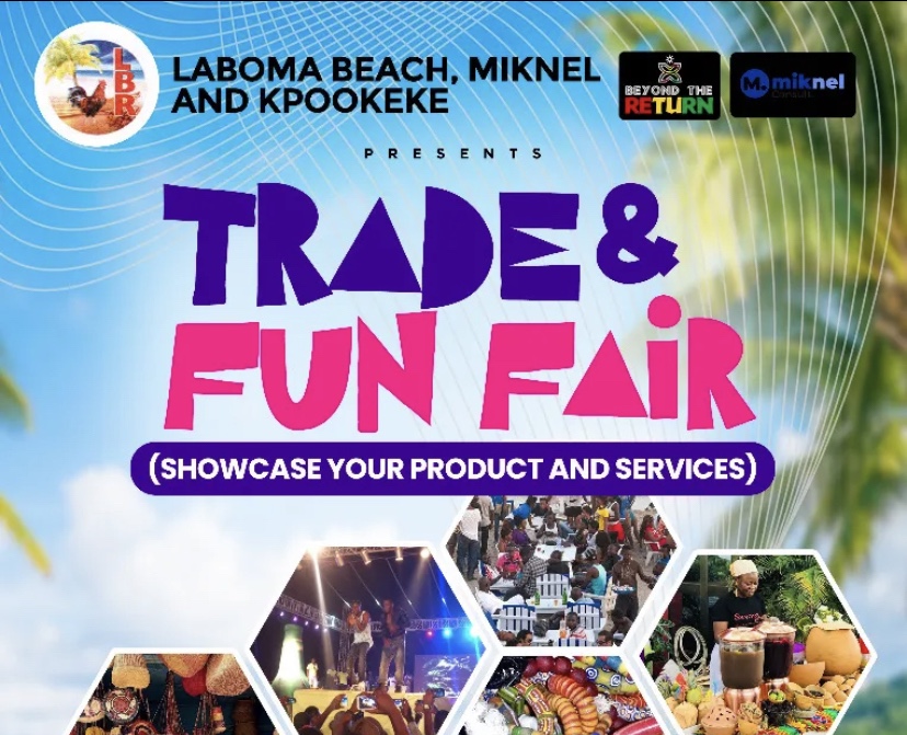 Miknel Consults and Kpookeke return with “Trade & Fun Fair” 2022 at Laboma Beach Resort