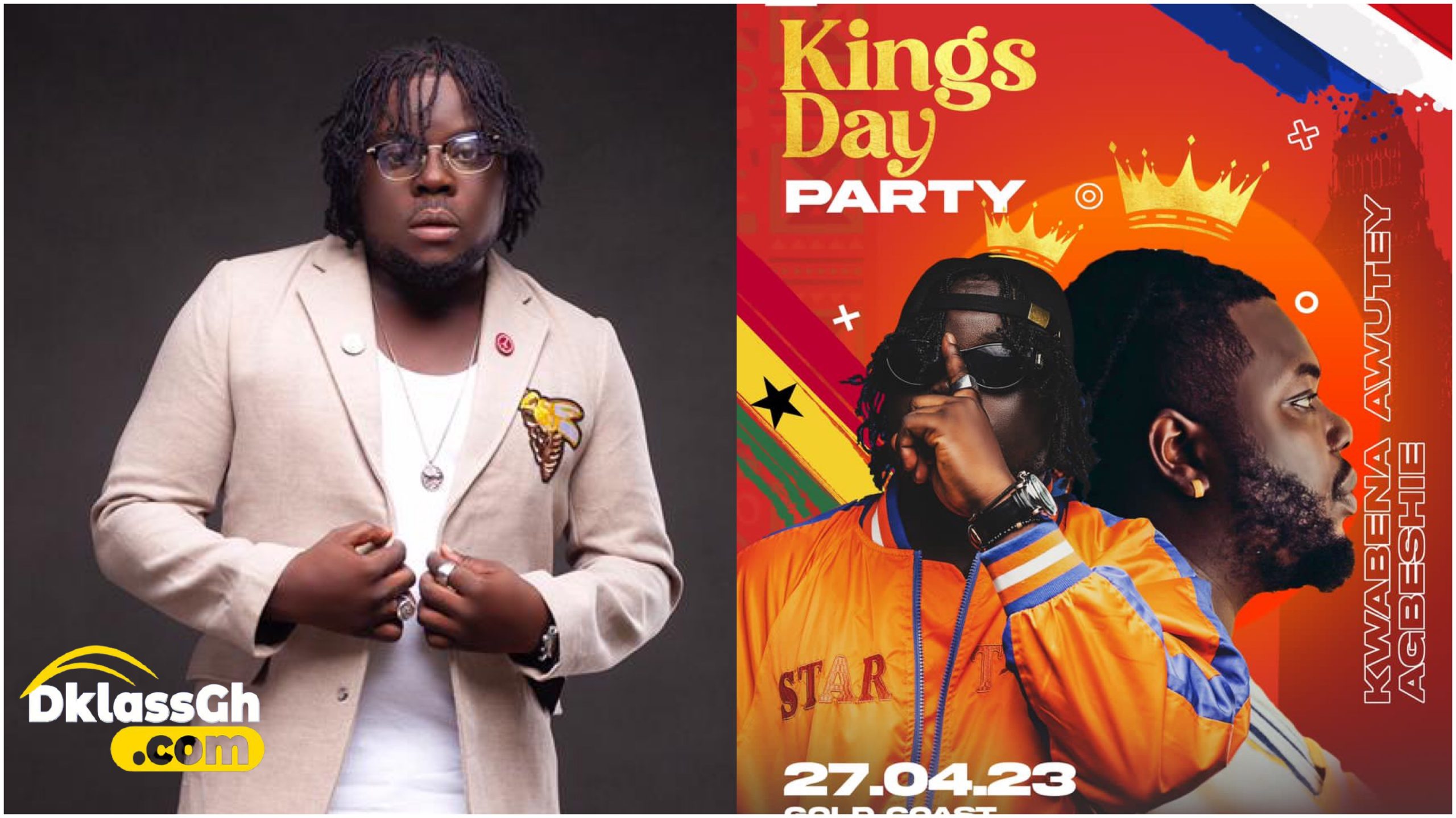 Agbeshie To Perform At King's Day Party In Amsterdam On April 27