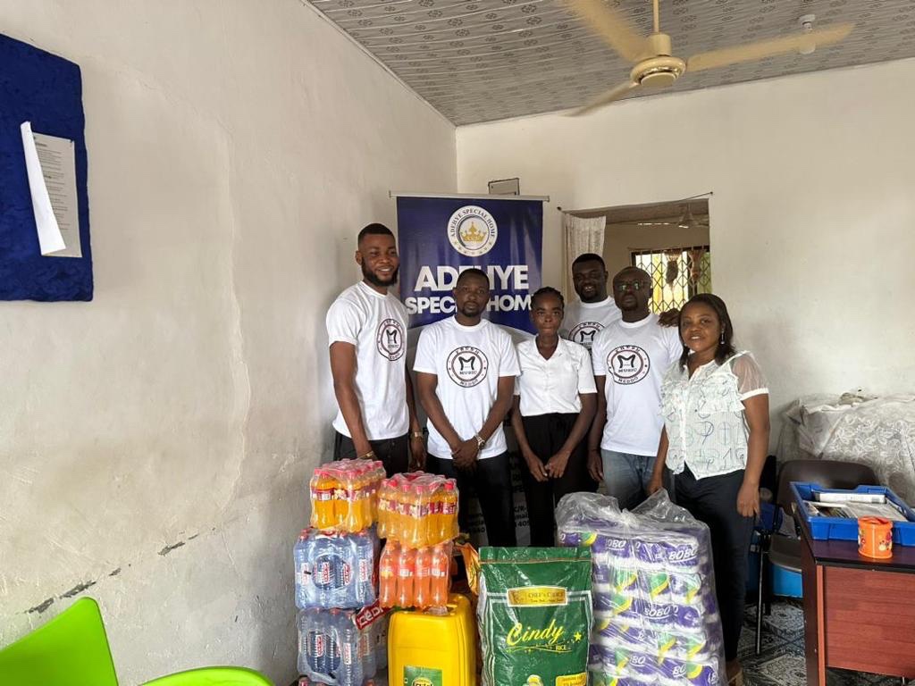 Fresh Meddo Donates to children at Adenhye Special Home On Val's Day 