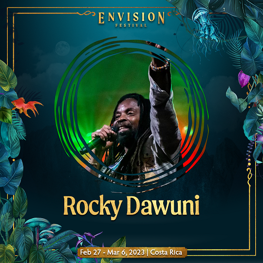 Rocky Dawuni storms Costa Rica for Concert after 65th Grammys
