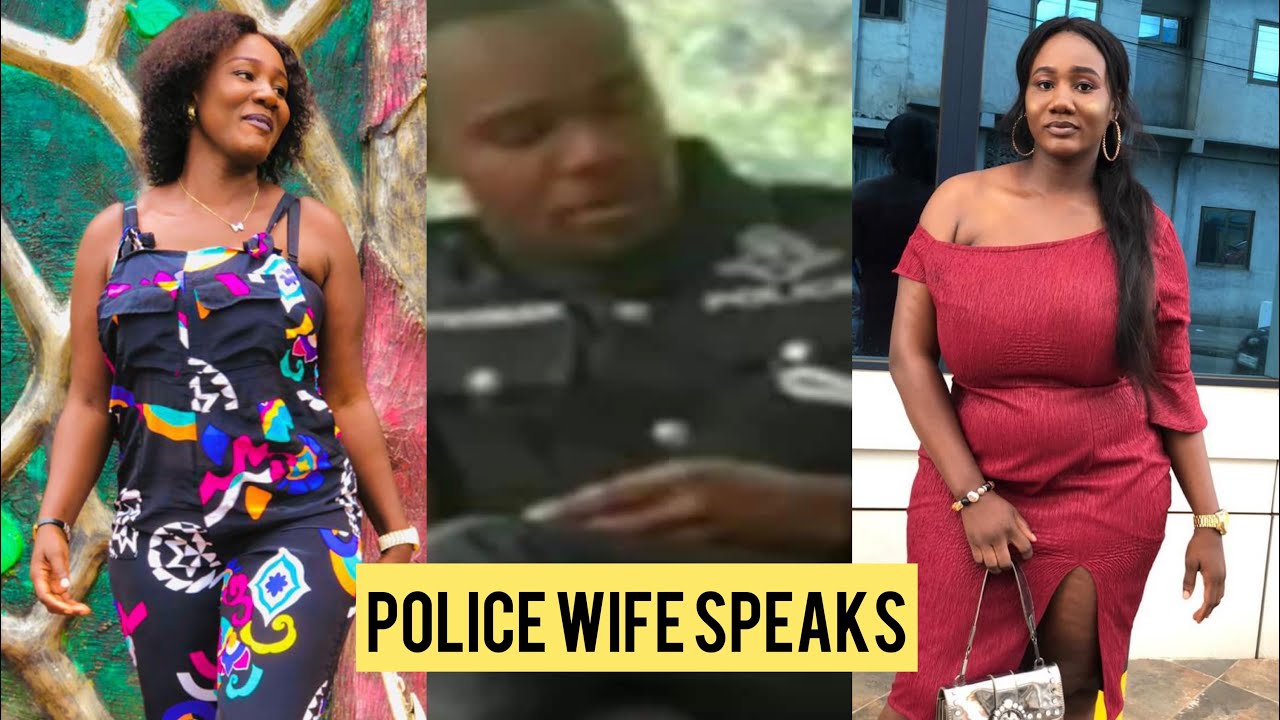 Wife of the police officer who shot Maa Adwoa 5 times to death finally speaks