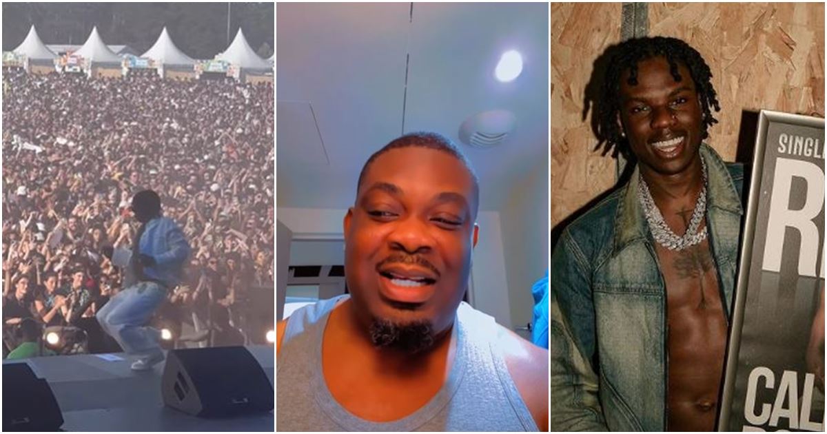 "My investment" - Don Jazzy narrates how he used Rema to woo white lady in France -VIDEO