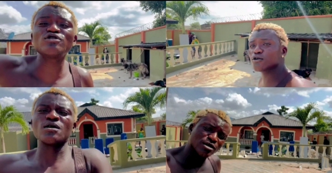 Singer Portable shows off his bungalow ahead of Salla celebration – VIDEO