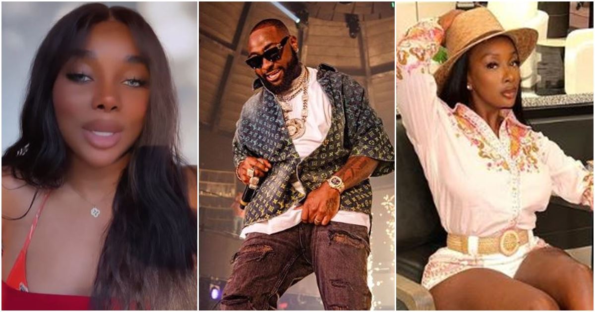 “You’re going too far, be quiet” – Davido’s alleged French side chic, Ivanna Bay cautions Anita Brown -VIDEO