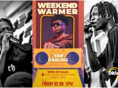DJ Black moves Yaw Darling to Labadi Beach Hotel this Friday for 'Weekend Warmer' on Joy FM