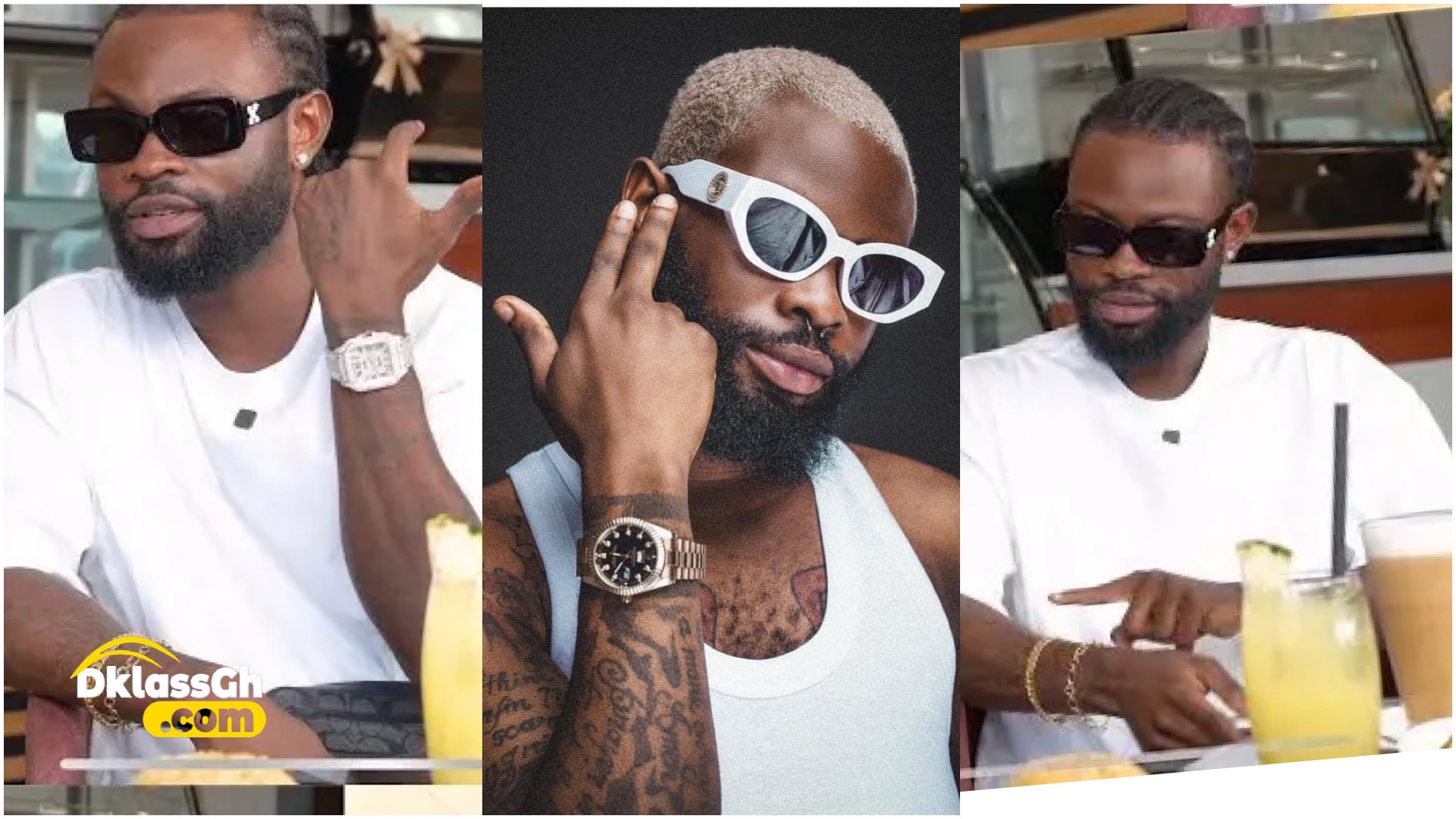 My Diamond Watch Costs $58,000, Bracelet GHS 38,000 And Car $150,000 – Rapper Tom D’Frick Brags