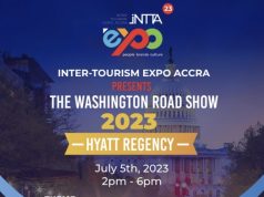 Inter Tourism Expo Accra To Host Washington DC Roadshow on July 5.
