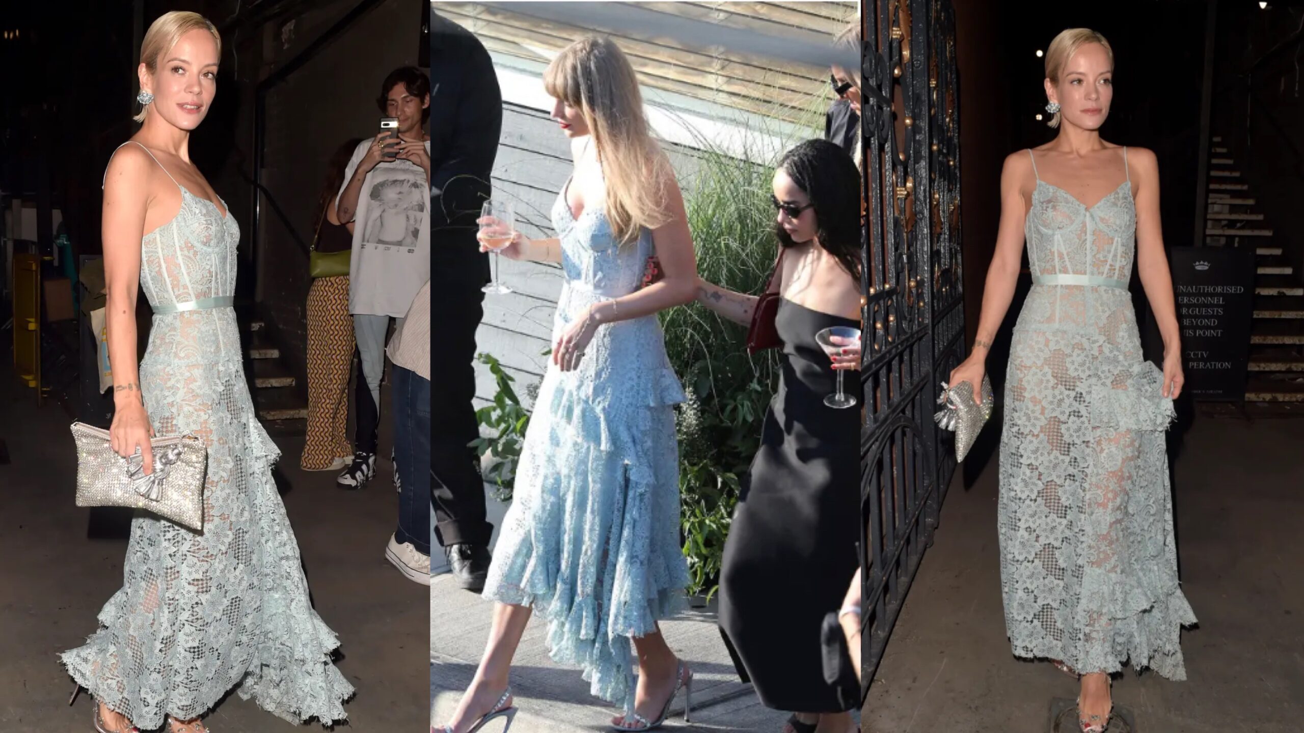Lily Allen stuns in same dress Taylor Swift wore to Jack Antonoff’s wedding