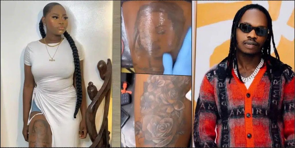 I regret tattooing Naira Marley’s face on my body – Skit maker, Mandy Kiss