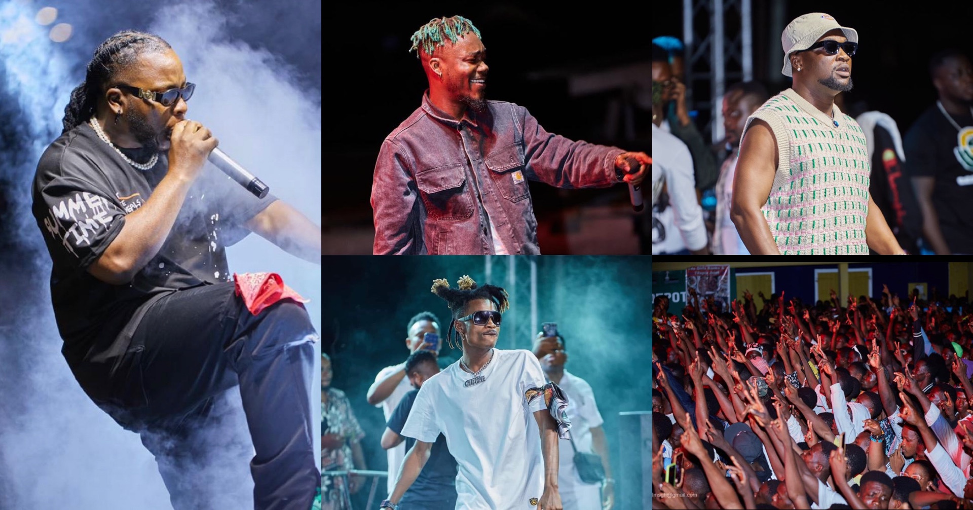 PHOTOS: Asogli Yam Festival Concert pulls massive crowd – over 15,000 attendees with headliners Edem, Camidoh, Cina Soul, Chief One, Keeny Ice