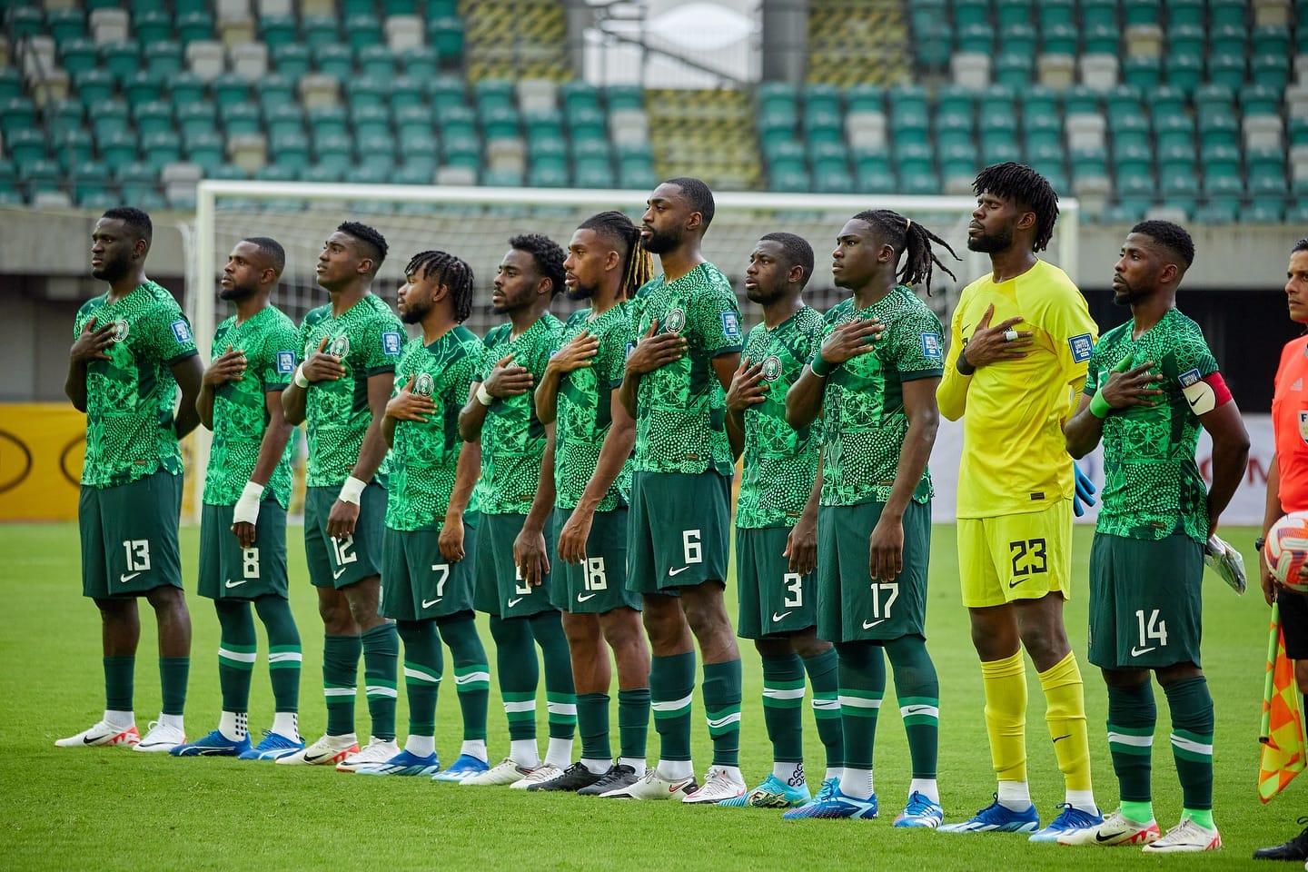 2026 WCQ: Djibouti referee for Super Eagles vs Zimbabwe game
