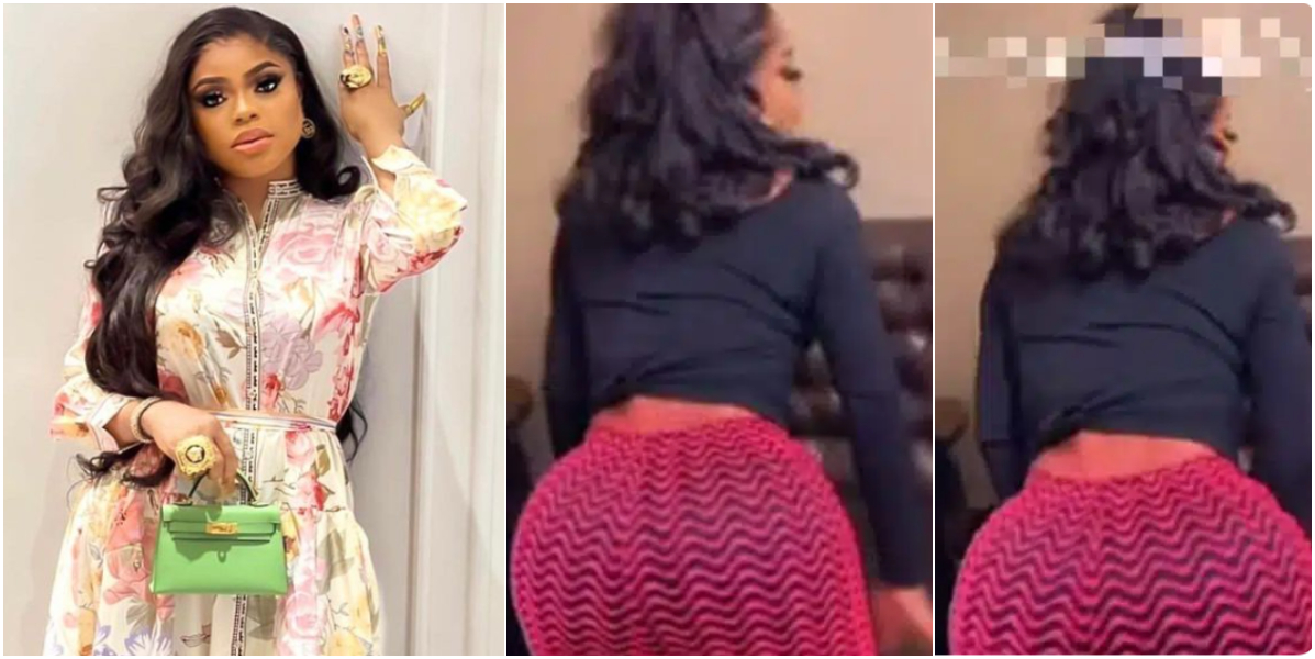 Bobrisky faces allegations of wearing fake butt pads as video causes buzz online