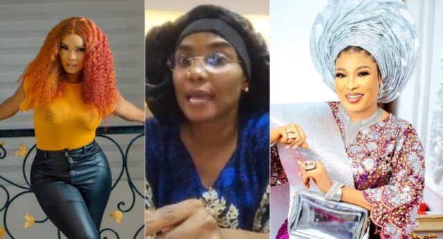 Go and wear your black bonnet, you can’t sue me – Lizzy Anjorin defies lyabo Ojo's warning, hits back at her