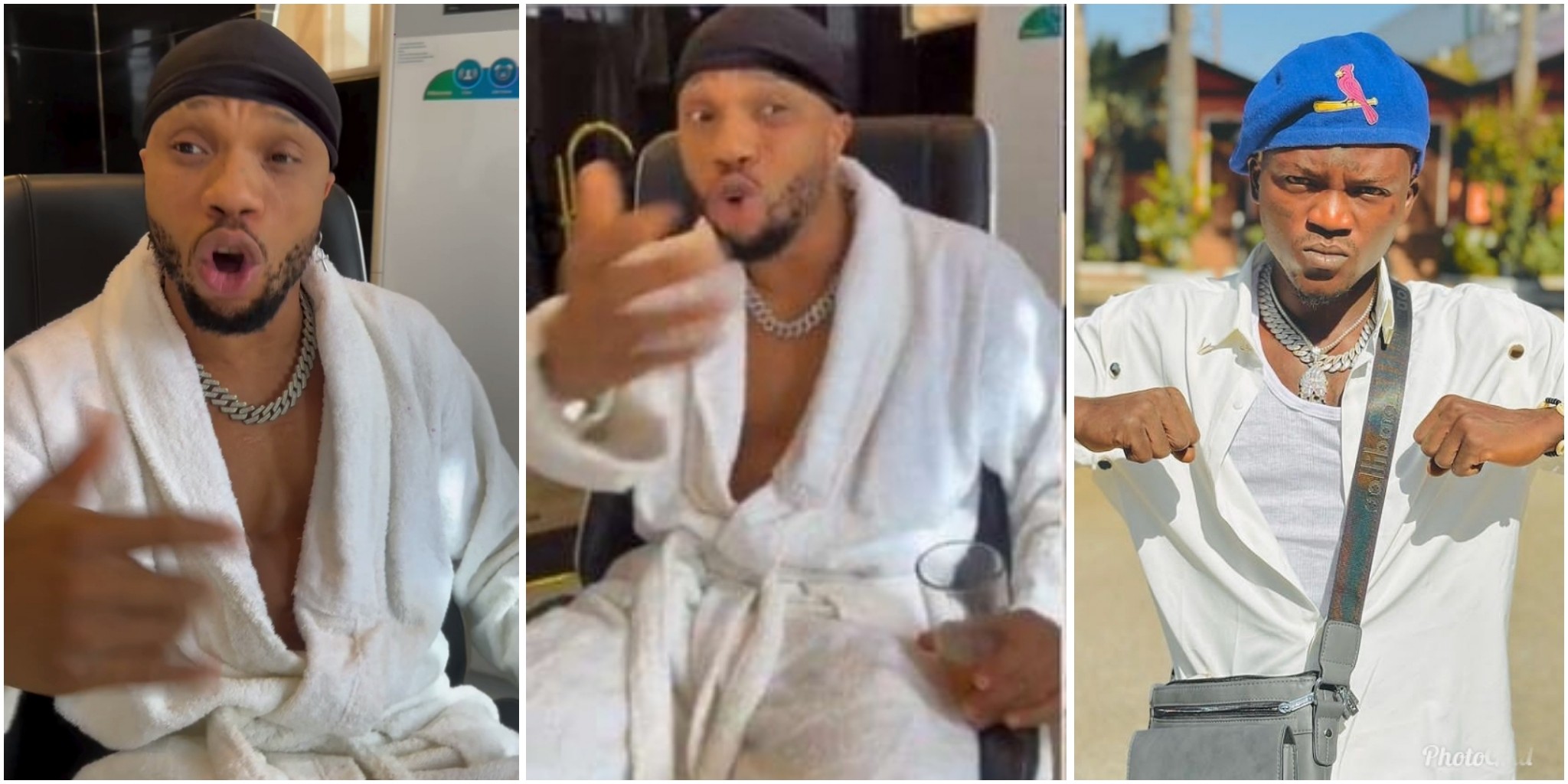 I will beat you up when next we meet – Charles Okocha fires back at Portable in new video, he responds