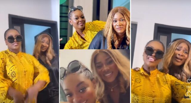 Mercy Johnson and Jackie Appiah vibing to Phyno’s song evokes funny reactions