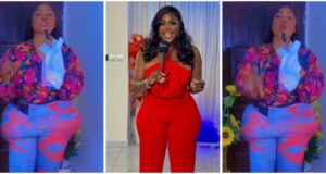 “Very disrespectful” – Lady with padded hips stirs reactions as she mimics Nons Miraj in new video