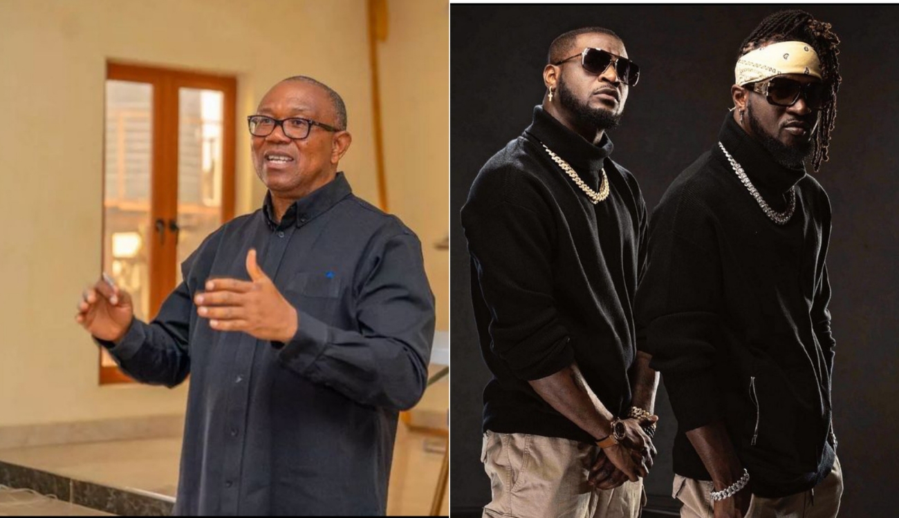 'Your music impacted Nigerians’ – Peter Obi hails P-Square