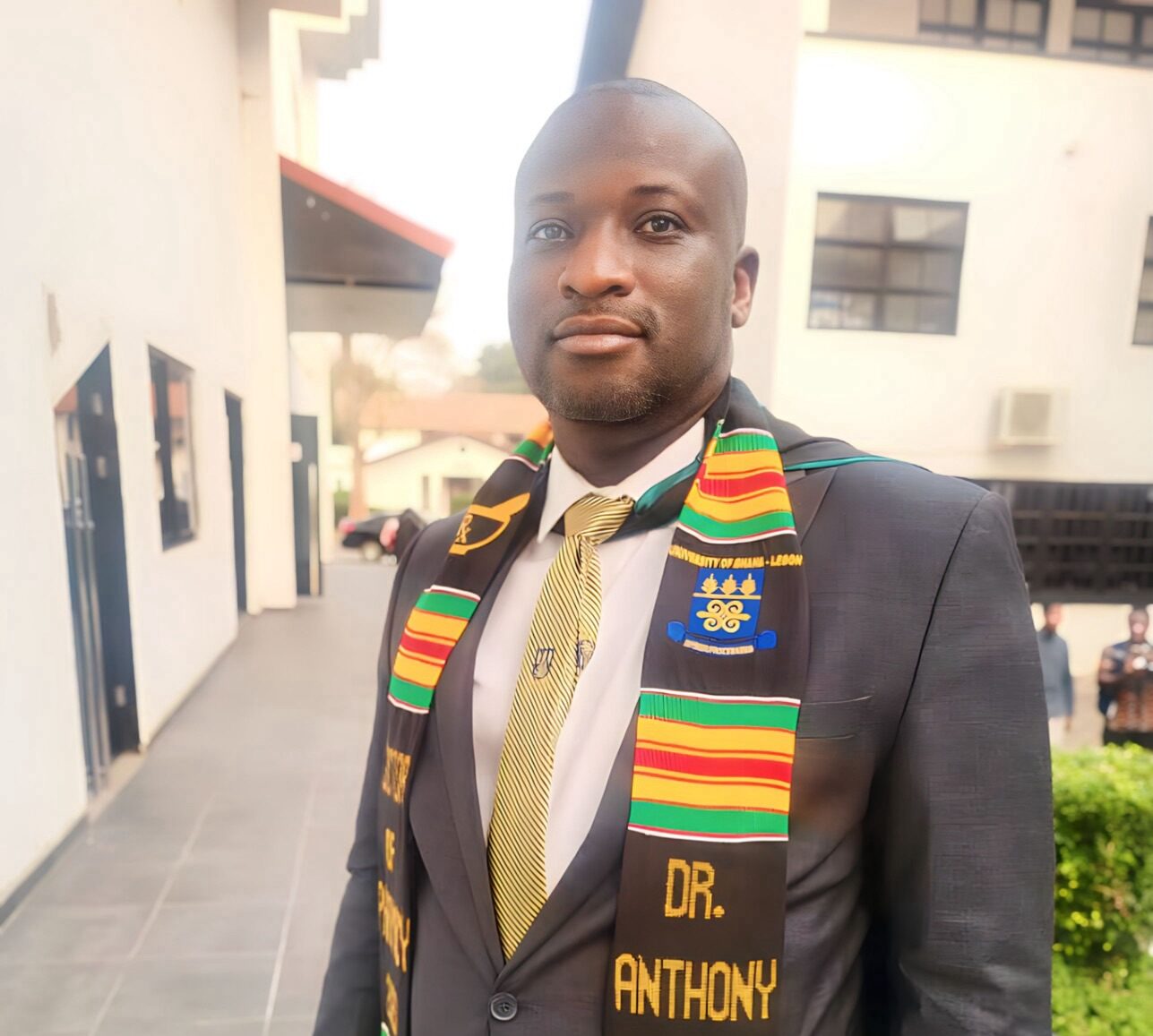 Pharm. Anthony Adjepong earns Doctorate in Pharmacy from the University of Ghana