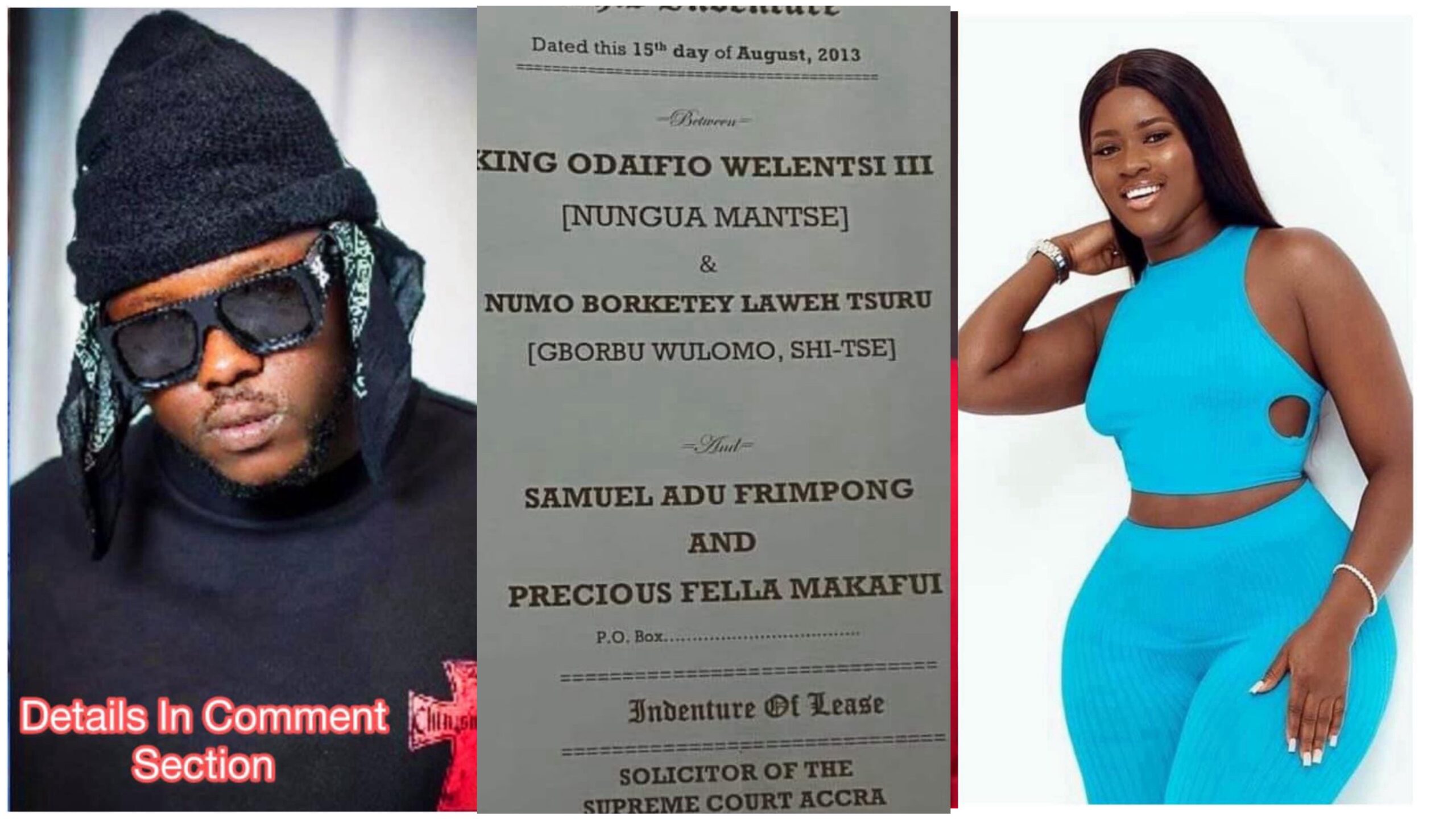 Nungua Traditional Council invites Medikal and Fella Makafui over their land documents