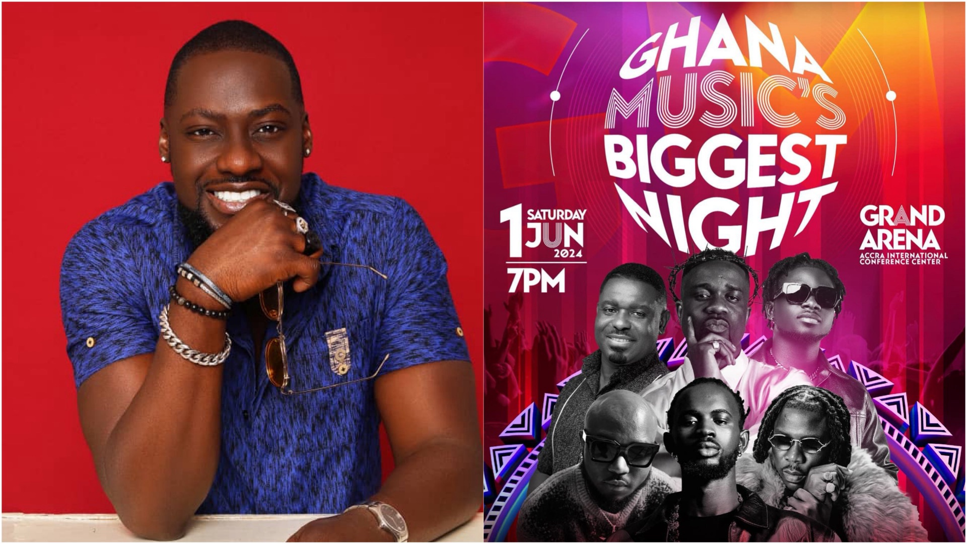 Chris Attoh Returns to Host the Telecel Ghana Music Awards (TGMA) 2024