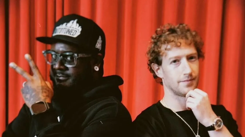 Mark Zuckerberg teams up with T-Pain